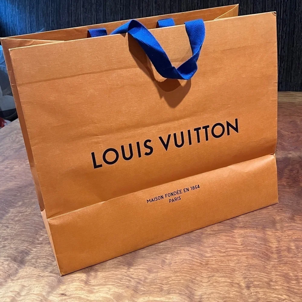 Louis Vuitton Extra Large Paper Shopping Bag 19.25” x 16” x 9.25”